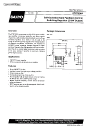 Datasheet STK73903 manufacturer Sanyo